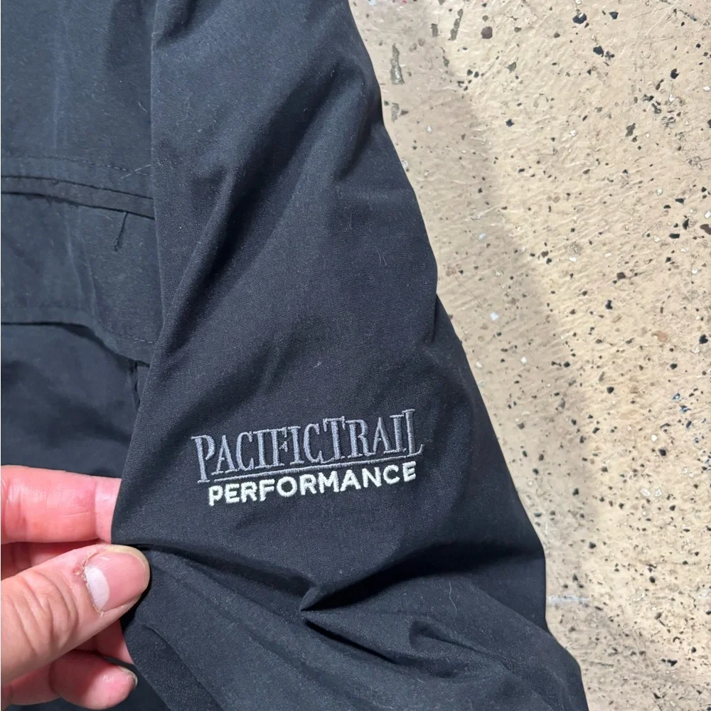 Womens Pacific Trail Performance Windbreaker Jacket w/ Packable Hood size M‎